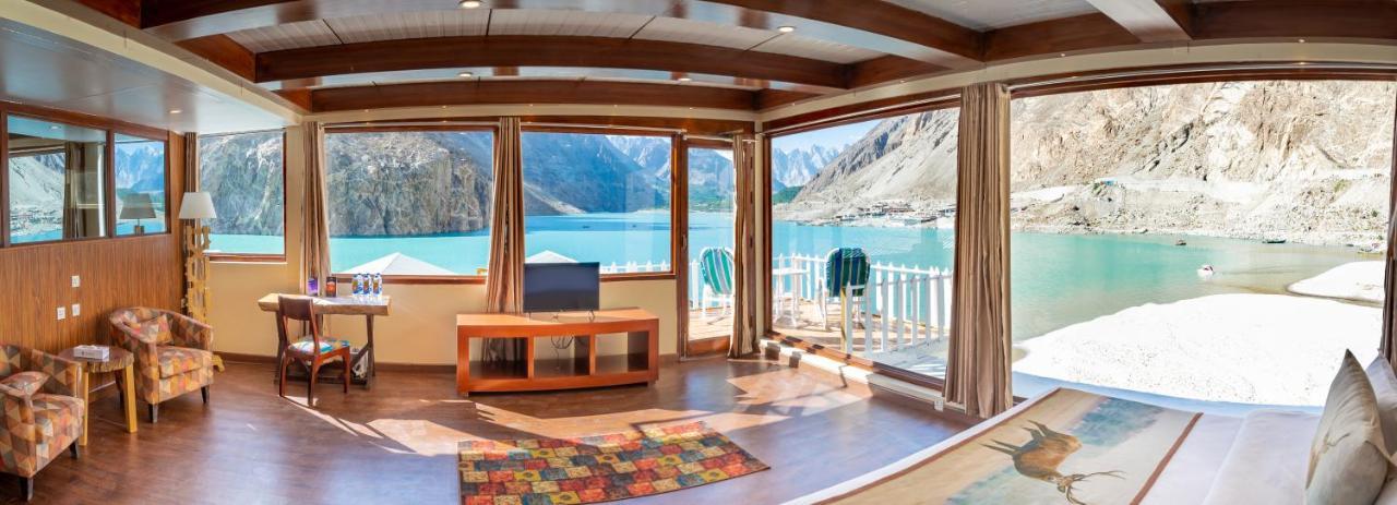 Luxus Hunza Attabad Lake Resort Karimabad  Екстериор снимка